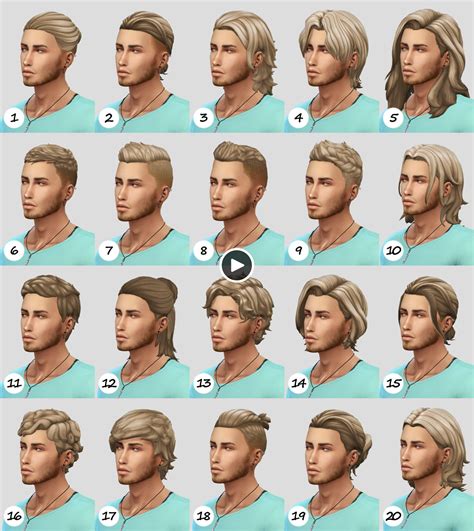 male hairs sims 4 cc|sims 4 male hair cc folder download.